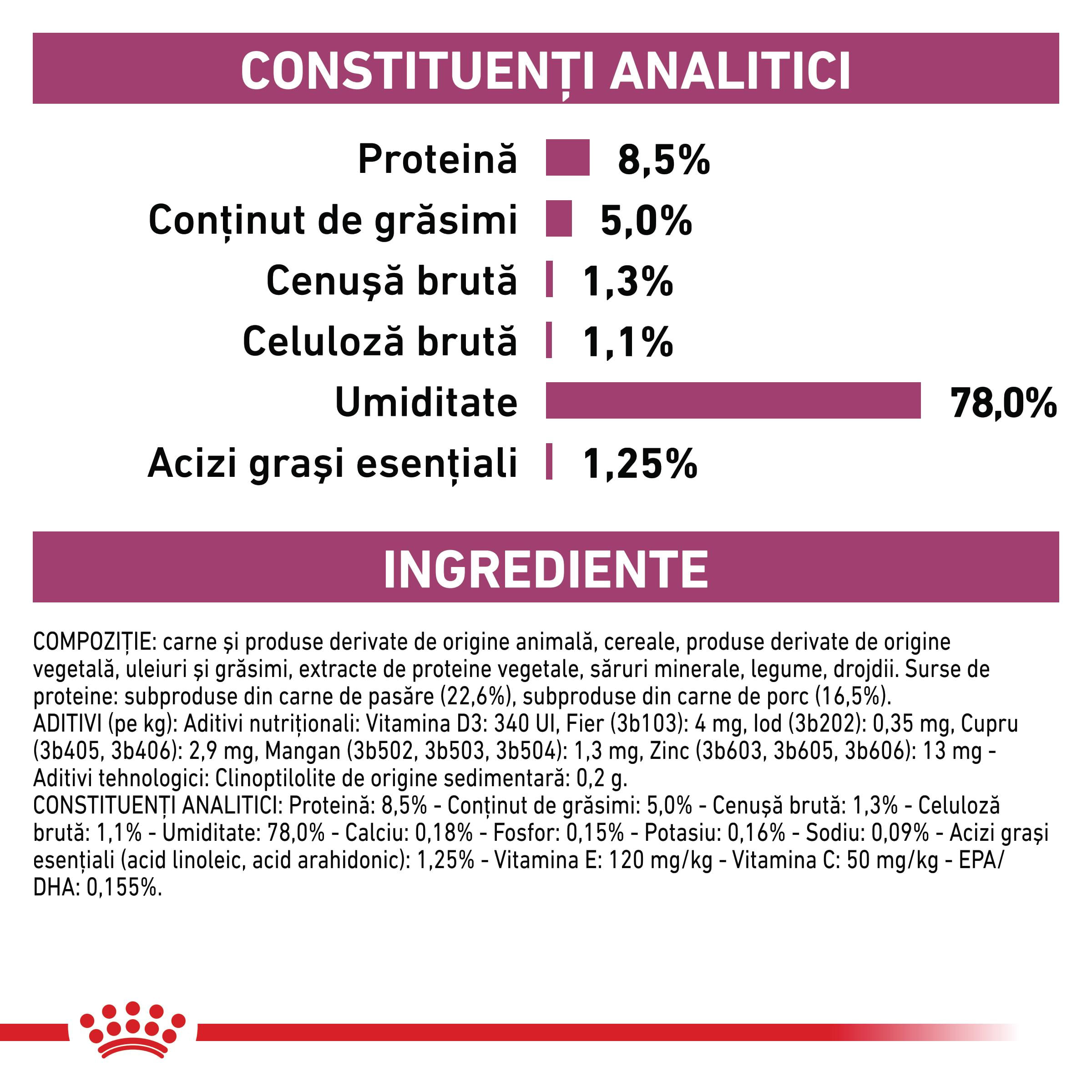 ROYAL CANIN VD Early Renal, dietă veterinară, plic hrană umedă pisici, sistem renal, (în sos), bax, 85g x 12buc