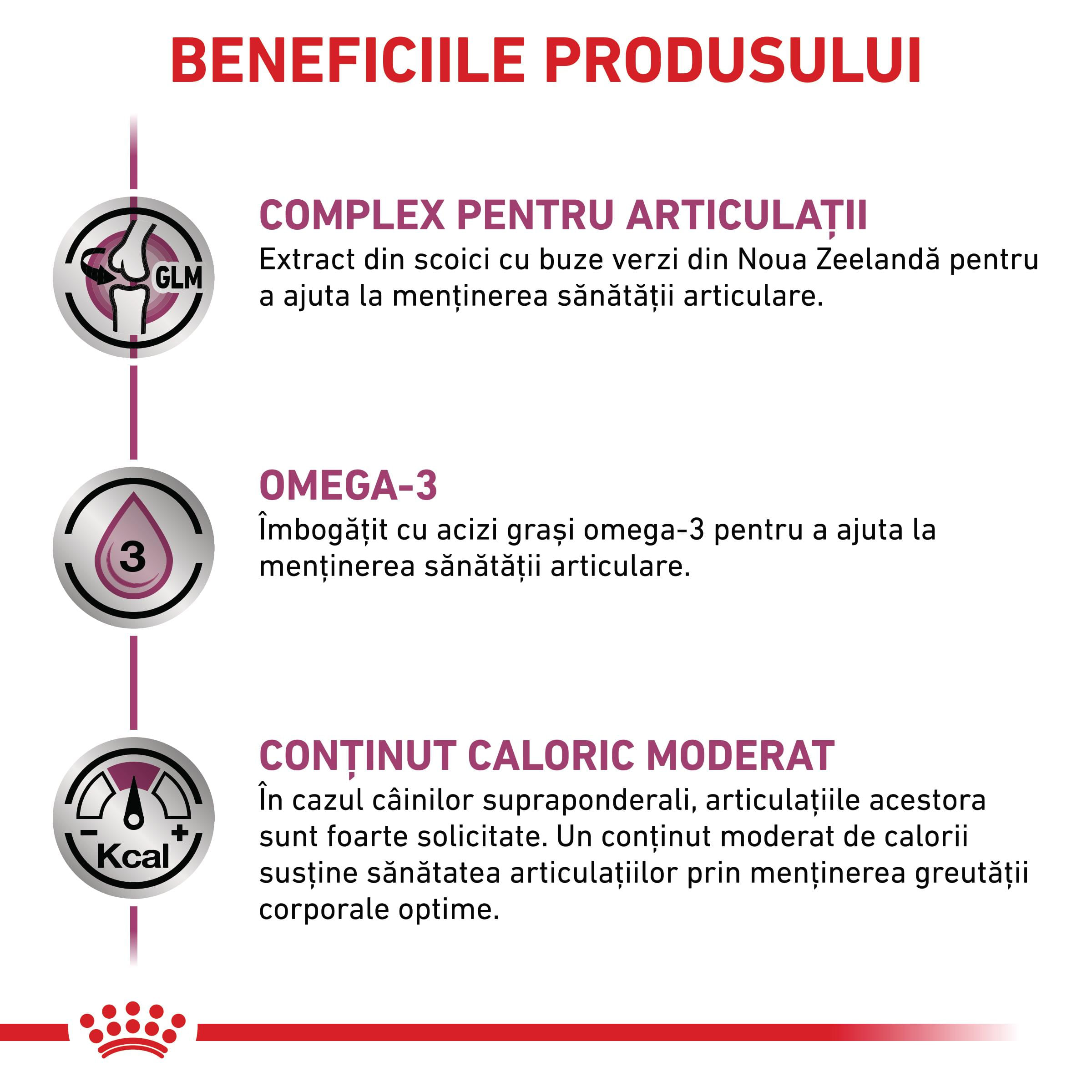 ROYAL CANIN VD Mobility Support, XS-XL, dietă veterinară, hrană uscată câini, sistem articular, 12kg
