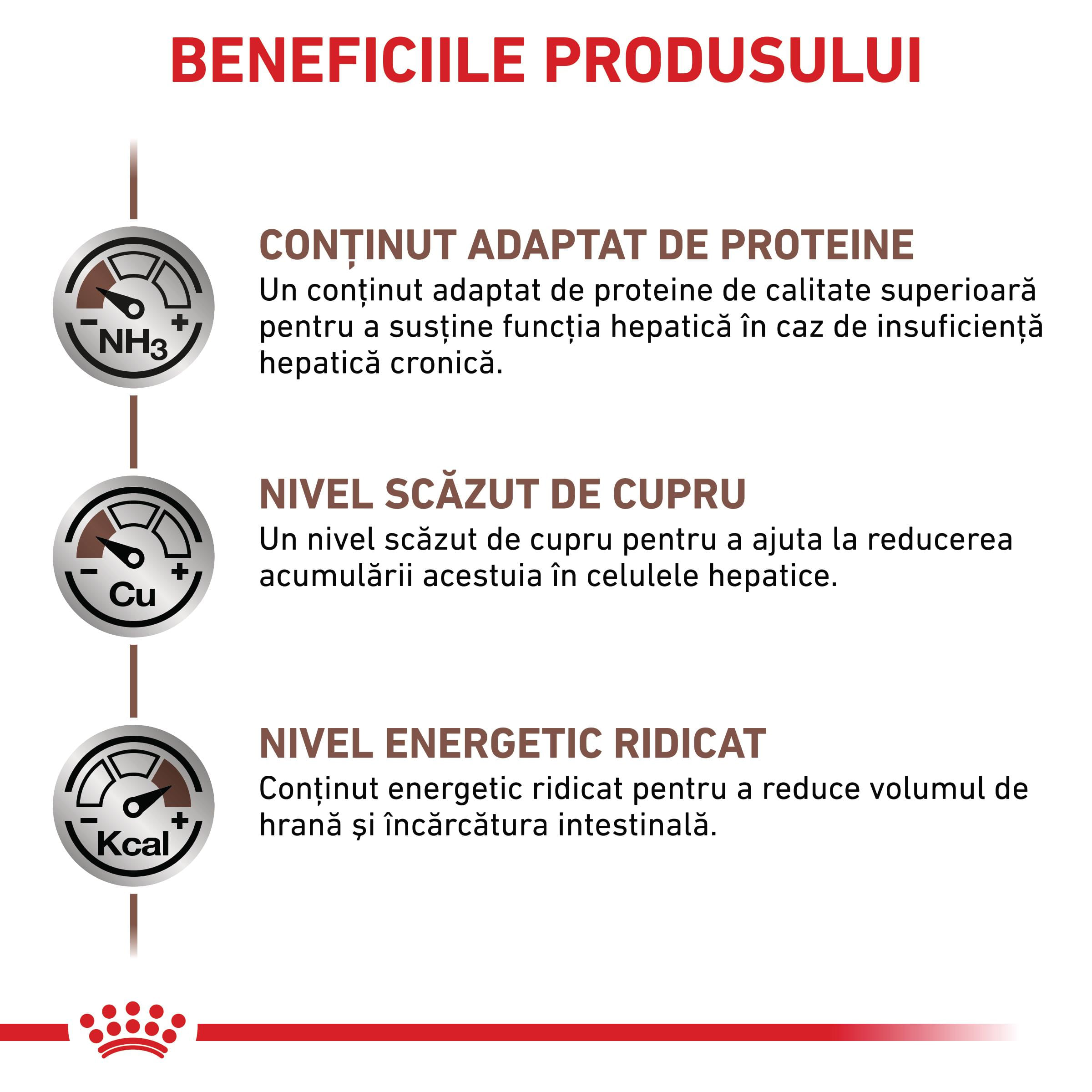ROYAL CANIN VD Hepatic, XS-XL, dietă veterinară, hrană uscată câini, suport hepatic, 12kg