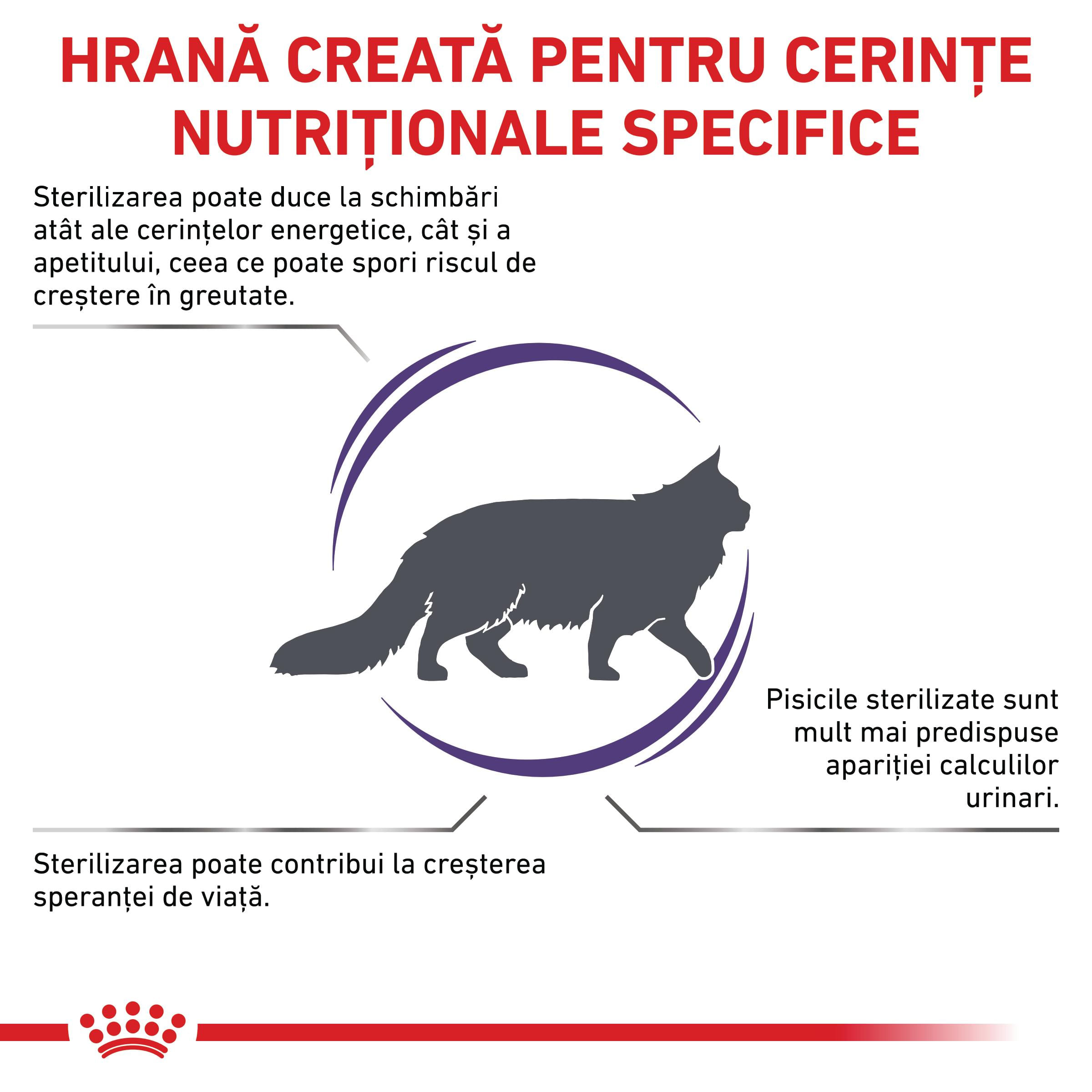 ROYAL CANIN VD Neutered Satiety Balance, dietă veterinară, hrană uscată pisici, managementul greutății, 3.5kg