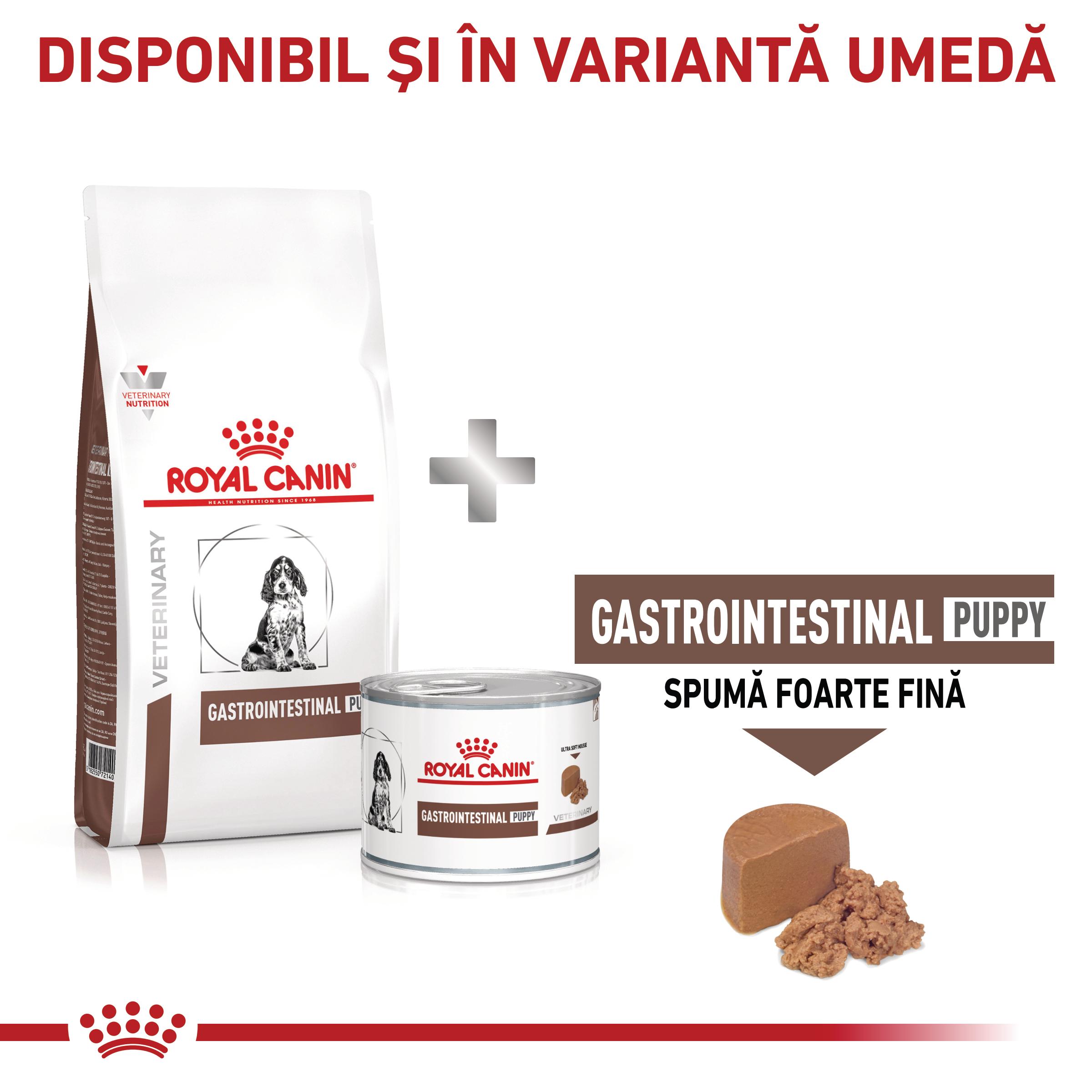 ROYAL CANIN VD Gastrointestinal Puppy, XS-XL, dietă veterinară, hrană uscată câini junior, sistem digestiv, 1kg