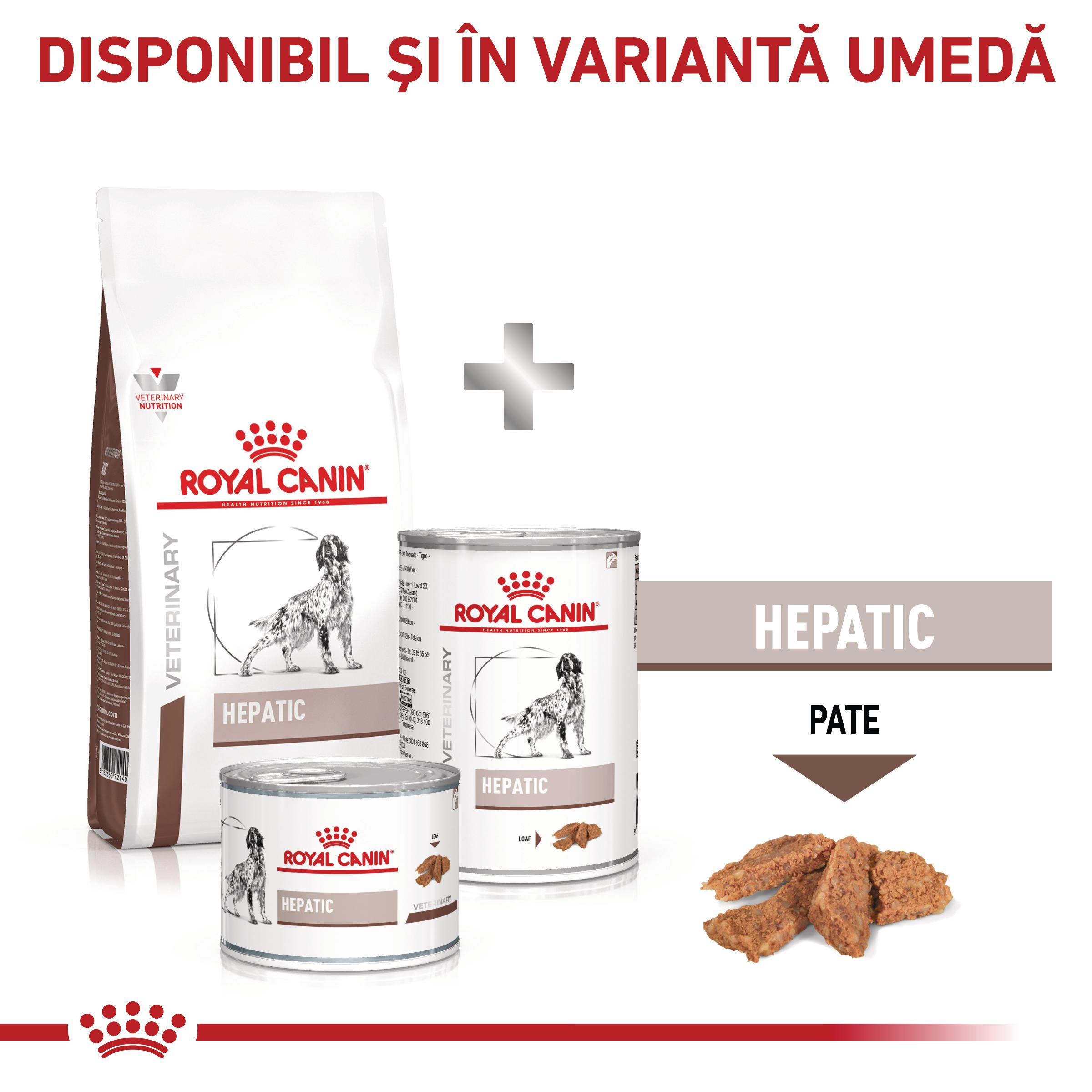 ROYAL CANIN VD Hepatic, XS-XL, dietă veterinară, hrană uscată câini, suport hepatic, 12kg