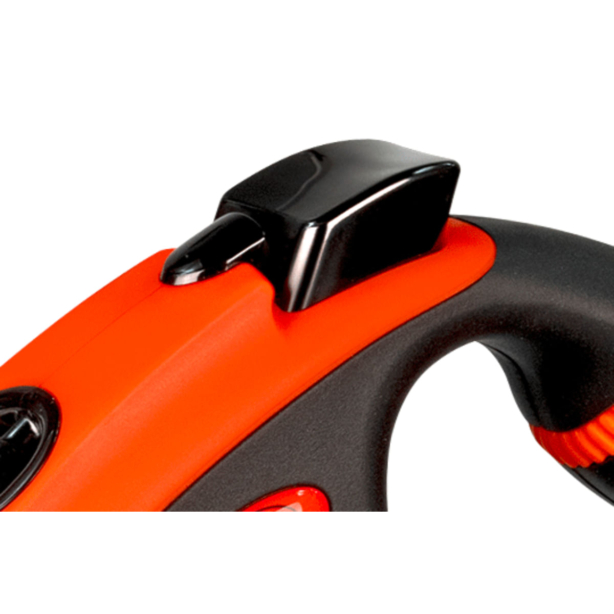 FLEXI Xtreme, lesă bandă retractabilă câini, nylon, portocaliu, M(35kg, 5m)