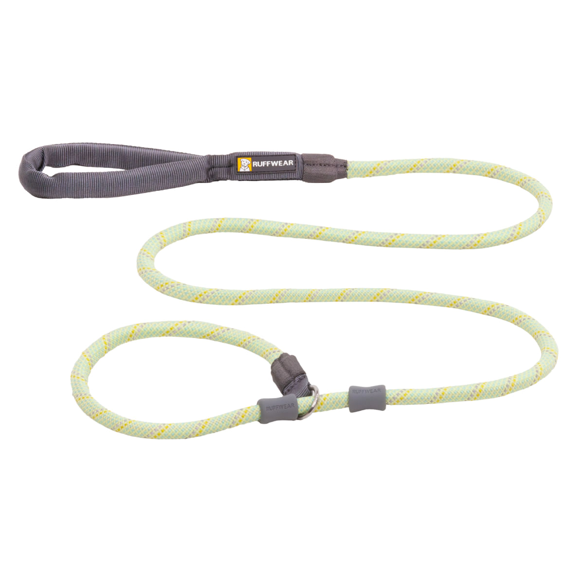 RUFFWEAR Just-a-Cinch, lesă cordelină slip cu limitator câini, reflectorizantă RUFFWEAR Just-a-Cinch Moss Green, lesă cordelină slip cu limitator câini, reflectorizantă, verde, XS-XL(1.5m x 1.1cm)