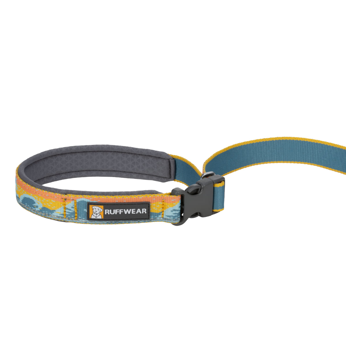RUFFWEAR Crag, lesă bandă hands free sport câini, ajustabilă, reflectorizantă RUFFWEAR Crag Rising Wave, lesă bandă hands free sport câini, ajustabilă, reflectorizantă, diverse culori, XS-XL(1.8m x 2.5cm)