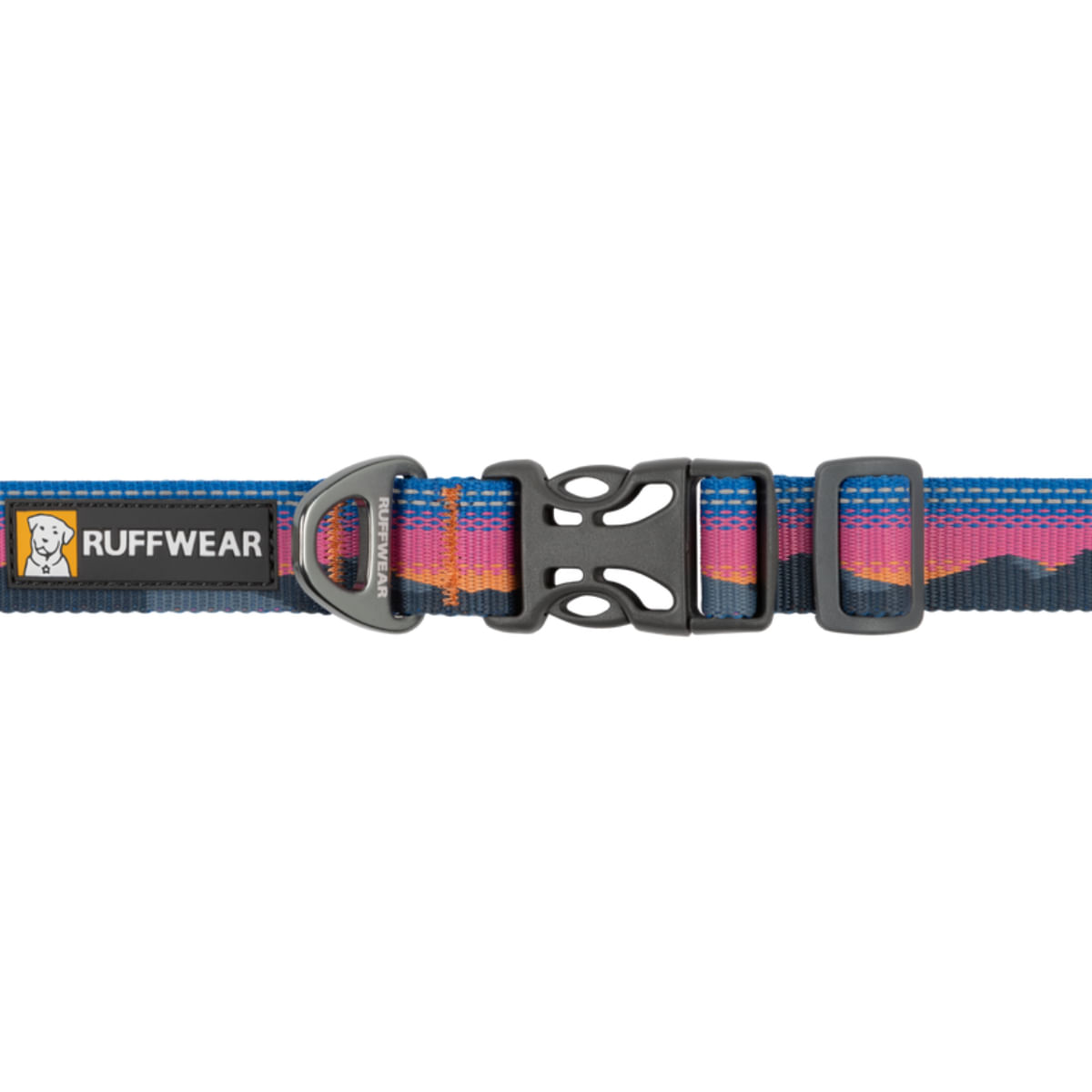 RUFFWEAR Crag, zgardă bandă câini, ajustabilă, reflectorizantă RUFFWEAR Crag Alpine Dusk, zgardă bandă câini, ajustabilă, reflectorizantă, multicolor, L(51-66 x 2.5cm)