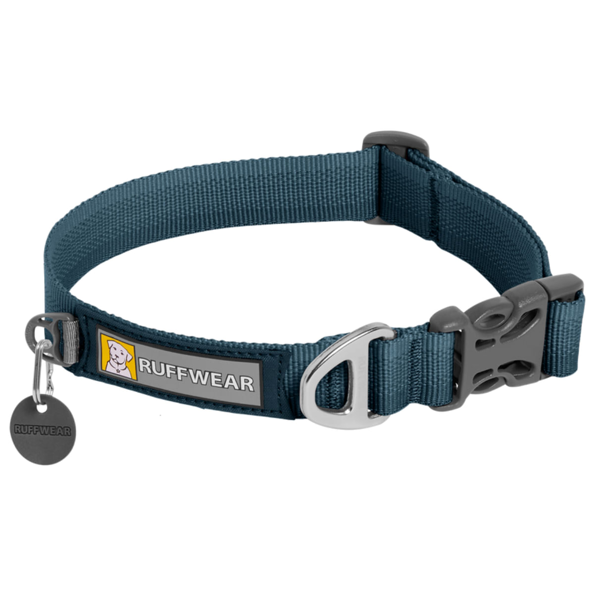 RUFFWEAR Front Rage, zgardă bandă câini, ajustabilă RUFFWEAR Front Rage Blue Moon, zgardă bandă câini, ajustabilă, albastru, L(51-66  x 2.5cm)