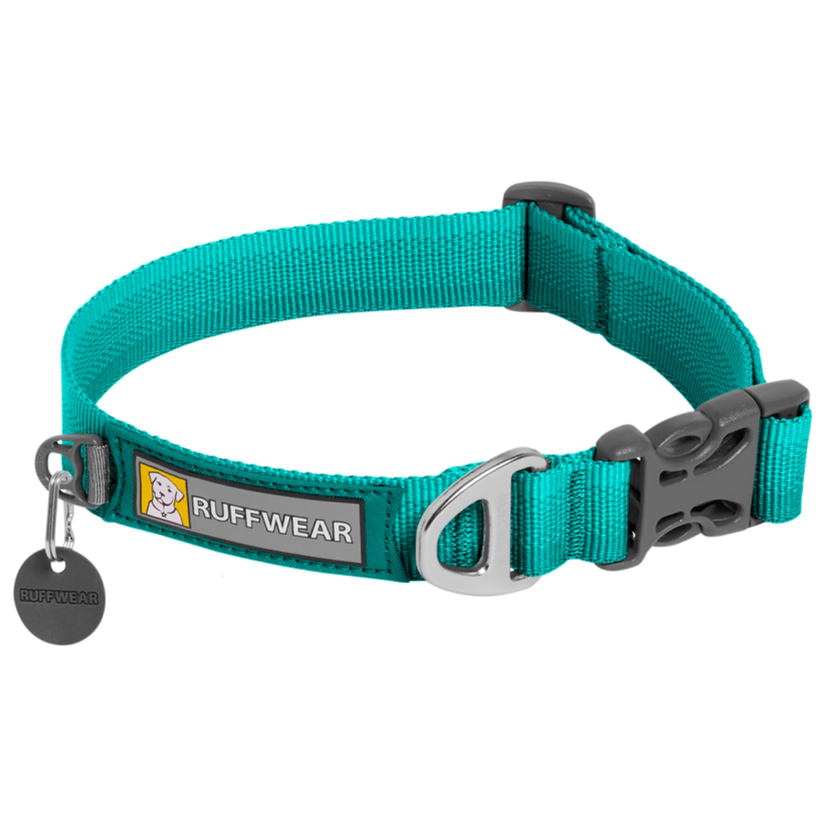 RUFFWEAR Front Rage, zgardă bandă câini, ajustabilă RUFFWEAR Front Rage Aurora Teal, zgardă bandă câini, ajustabilă, turcoaz, L(51-66  x 2.5cm) - 1 | YEO