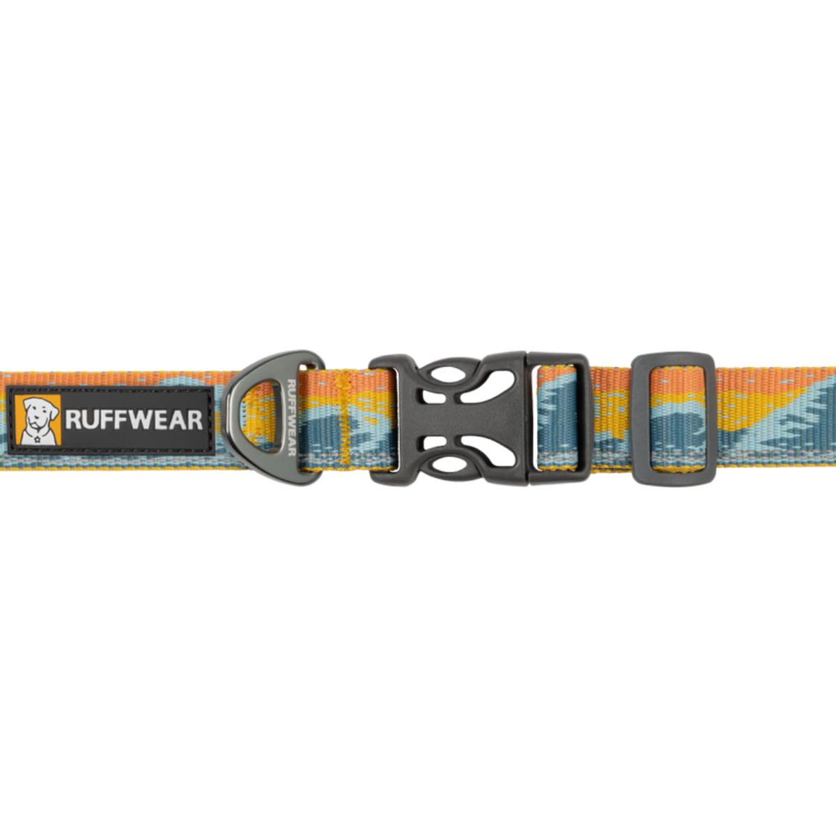 RUFFWEAR Crag, zgardă bandă câini, ajustabilă, reflectorizantă RUFFWEAR Crag Rising Wave, zgardă bandă câini, ajustabilă, reflectorizantă, multicolor, L(51-66 x 2.5cm)