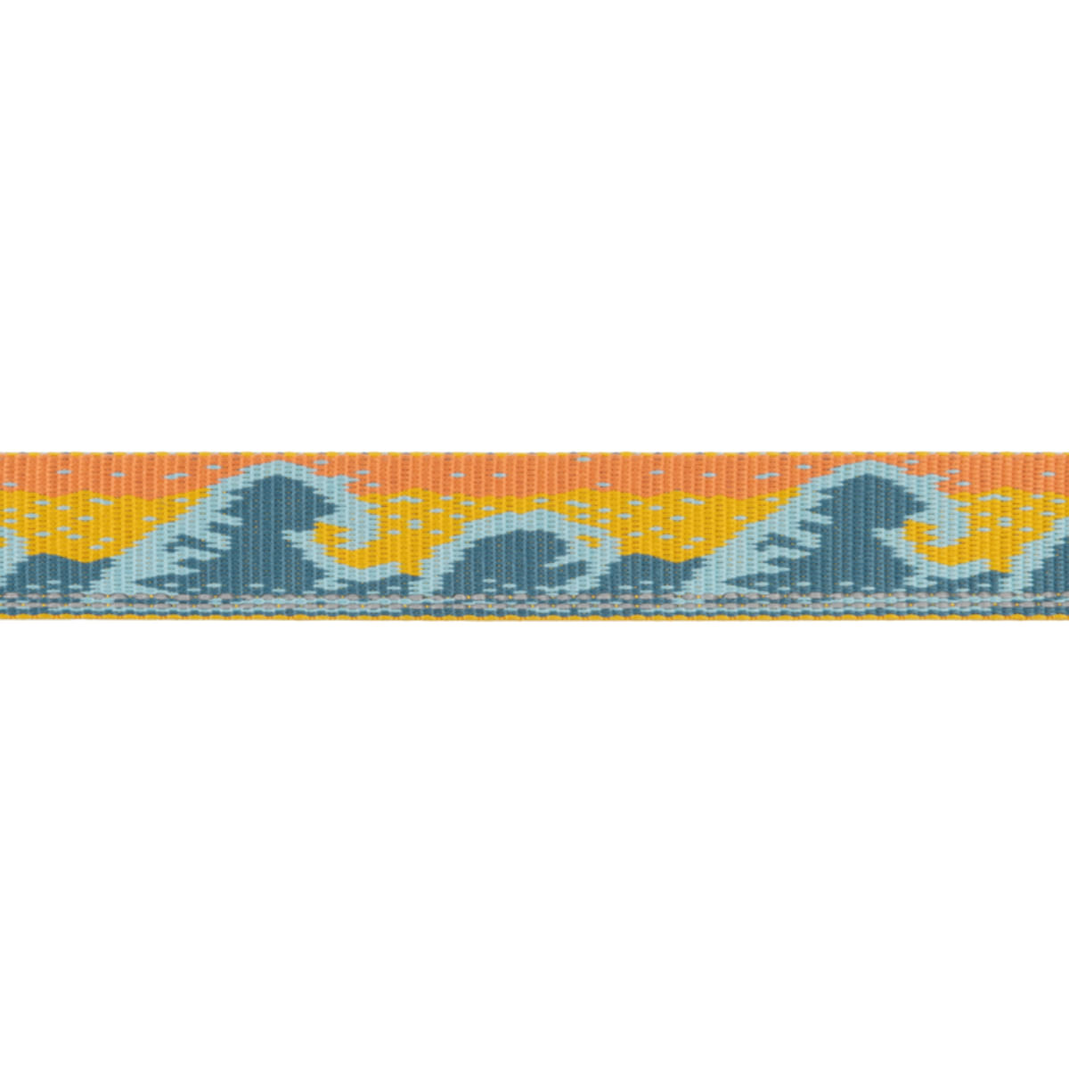 RUFFWEAR Crag, zgardă bandă câini, ajustabilă, reflectorizantă RUFFWEAR Crag Rising Wave, zgardă bandă câini, ajustabilă, reflectorizantă, multicolor, L(51-66 x 2.5cm)