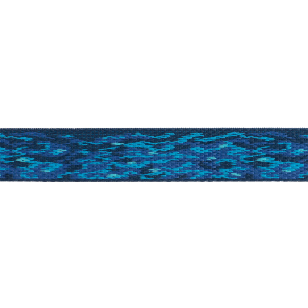 RUFFWEAR Flat Out, zgardă bandă câini, ajustabilă RUFFWEAR Flat Out Oceanic Distortion, zgardă bandă câini, ajustabilă, albastru, L(51-66  x 2.5cm) - 3 | YEO