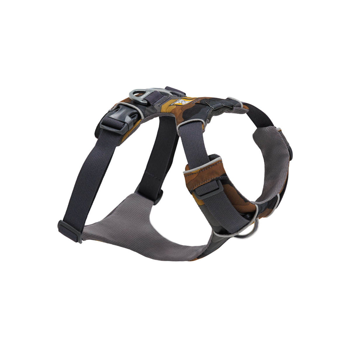RUFFWEAR Front Rage, ham prindere dublă(piept&spate) dresaj câini, ajustabil, reflectorizant RUFFWEAR Front Rage Moonlight Mountains, ham prindere dublă(piept&spate) dresaj câini, ajustabil, reflectorizant, maro și gri, S(56-69cm) - 1 | YEO
