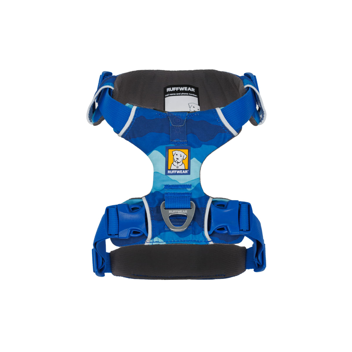 RUFFWEAR Front Rage, ham prindere dublă(piept&amp;spate) dresaj câini, ajustabil, reflectorizant RUFFWEAR Front Rage Coastal Mountains, ham prindere dublă(piept&amp;spate) dresaj câini, ajustabil, reflectorizant, albastru, L-XL(81-107cm)