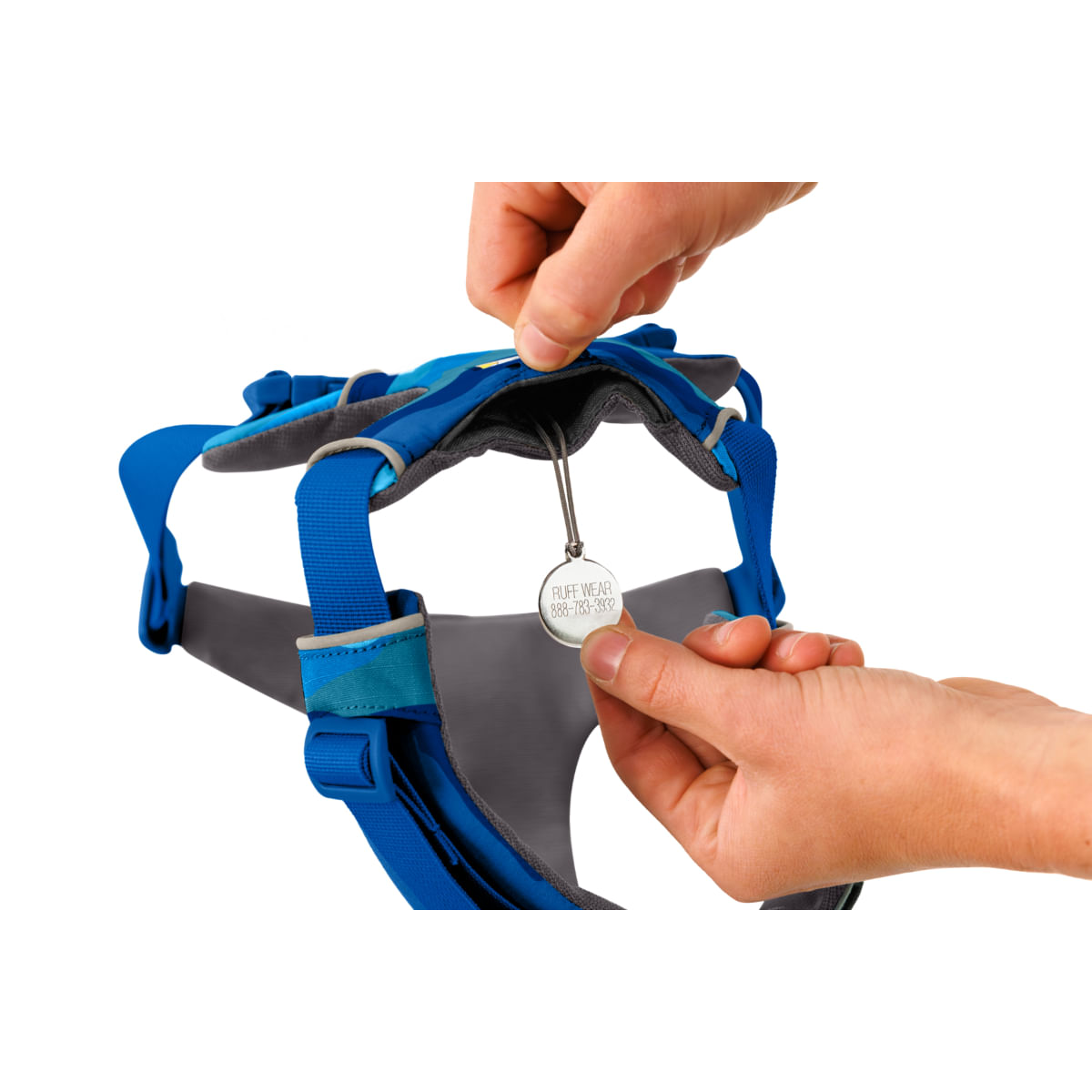 RUFFWEAR Front Rage, ham prindere dublă(piept&amp;spate) dresaj câini, ajustabil, reflectorizant RUFFWEAR Front Rage Coastal Mountains, ham prindere dublă(piept&amp;spate) dresaj câini, ajustabil, reflectorizant, albastru, L-XL(81-107cm)