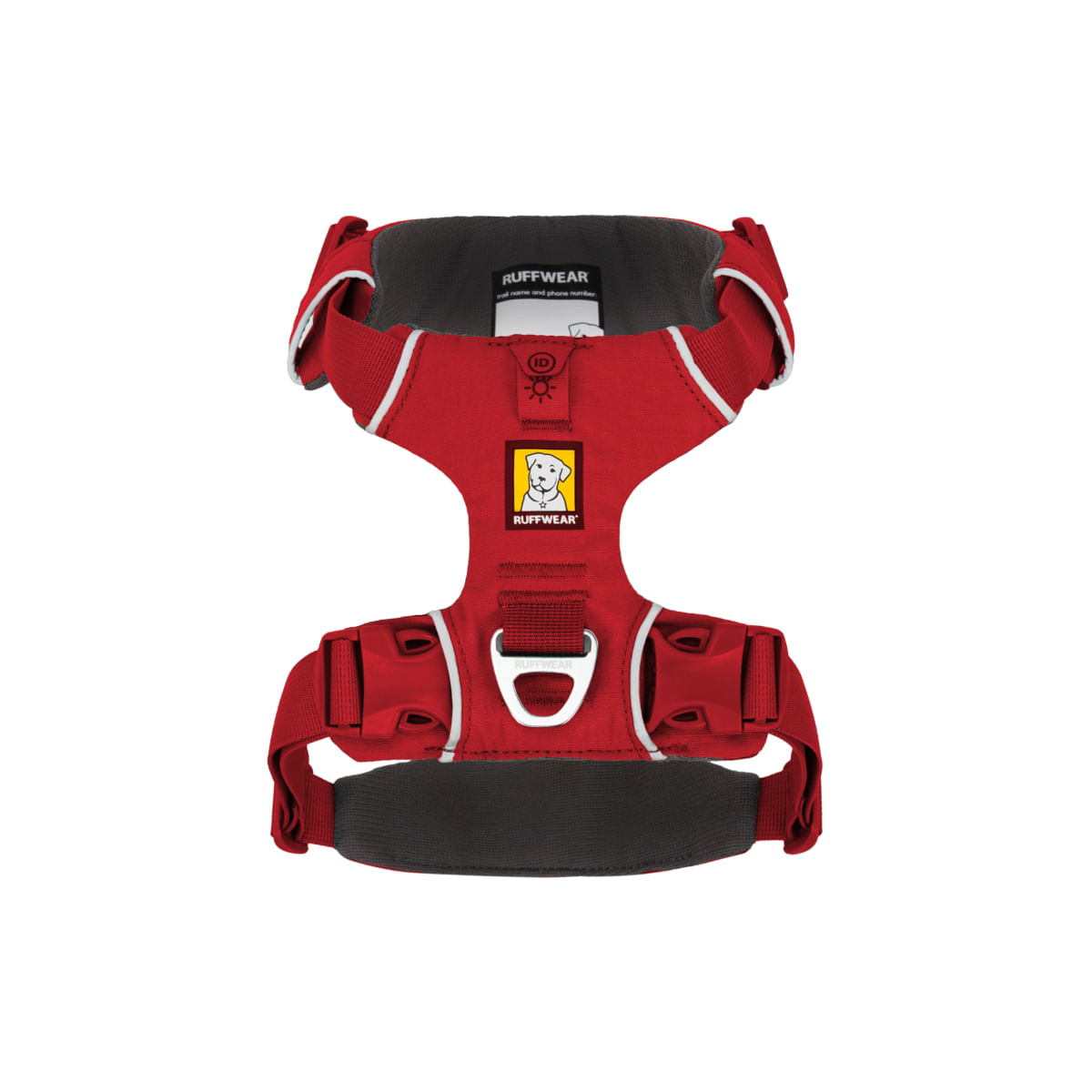 RUFFWEAR Front Rage, ham prindere dublă(piept&amp;spate) dresaj câini, ajustabil, reflectorizant RUFFWEAR Front Rage Red Canyon, ham prindere dublă(piept&amp;spate) dresaj câini, ajustabil, reflectorizant, roșu, M(69-81cm)