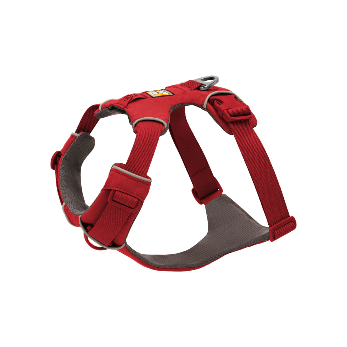 RUFFWEAR Front Rage, ham prindere dublă(piept&amp;spate) dresaj câini, ajustabil, reflectorizant RUFFWEAR Front Rage Red Canyon, ham prindere dublă(piept&amp;spate) dresaj câini, ajustabil, reflectorizant, roșu, M(69-81cm)
