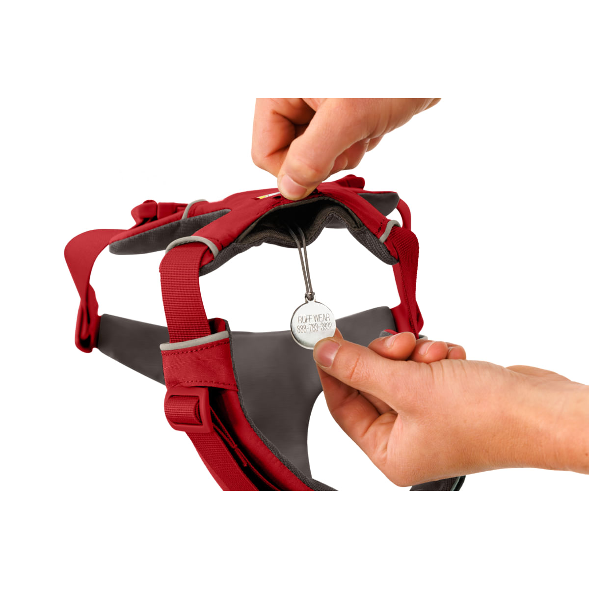 RUFFWEAR Front Rage, ham prindere dublă(piept&amp;spate) dresaj câini, ajustabil, reflectorizant RUFFWEAR Front Rage Red Canyon, ham prindere dublă(piept&amp;spate) dresaj câini, ajustabil, reflectorizant, roșu, M(69-81cm)