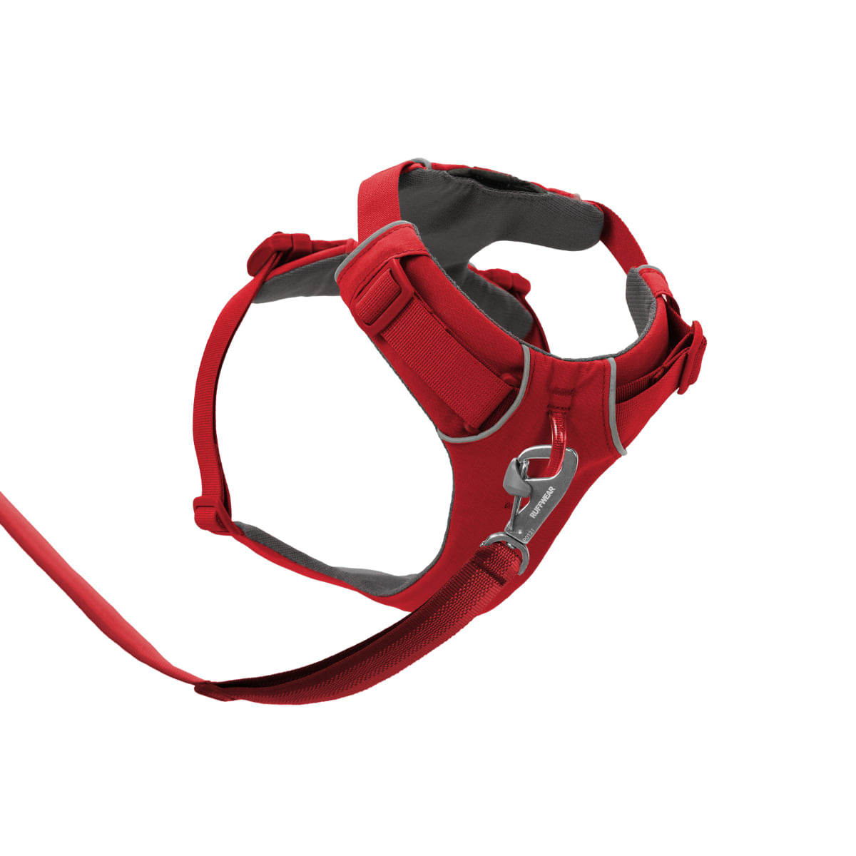 RUFFWEAR Front Rage, ham prindere dublă(piept&amp;spate) dresaj câini, ajustabil, reflectorizant RUFFWEAR Front Rage Red Canyon, ham prindere dublă(piept&amp;spate) dresaj câini, ajustabil, reflectorizant, roșu, M(69-81cm)