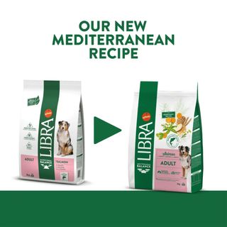 LIBRA Mediterranean Balance, XS-XL, Somon, hrană uscată câini, 14kg