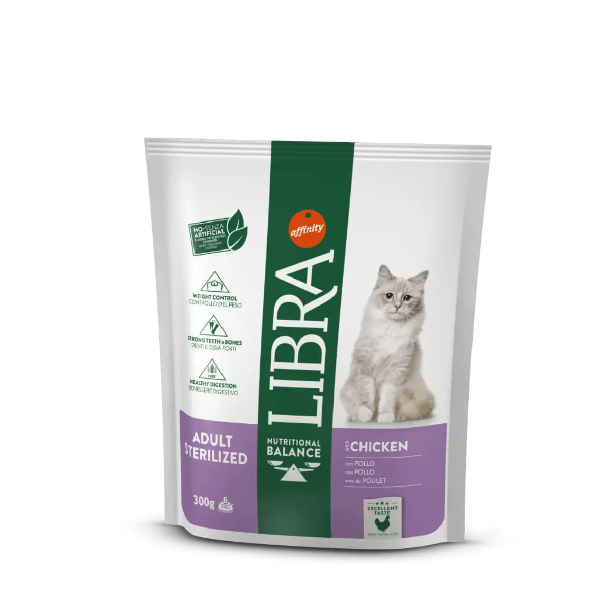 LIBRA Mediterranean Balance Sterilized, Pui, hrană uscată pisici sterilizate, 12kg - 2 | YEO