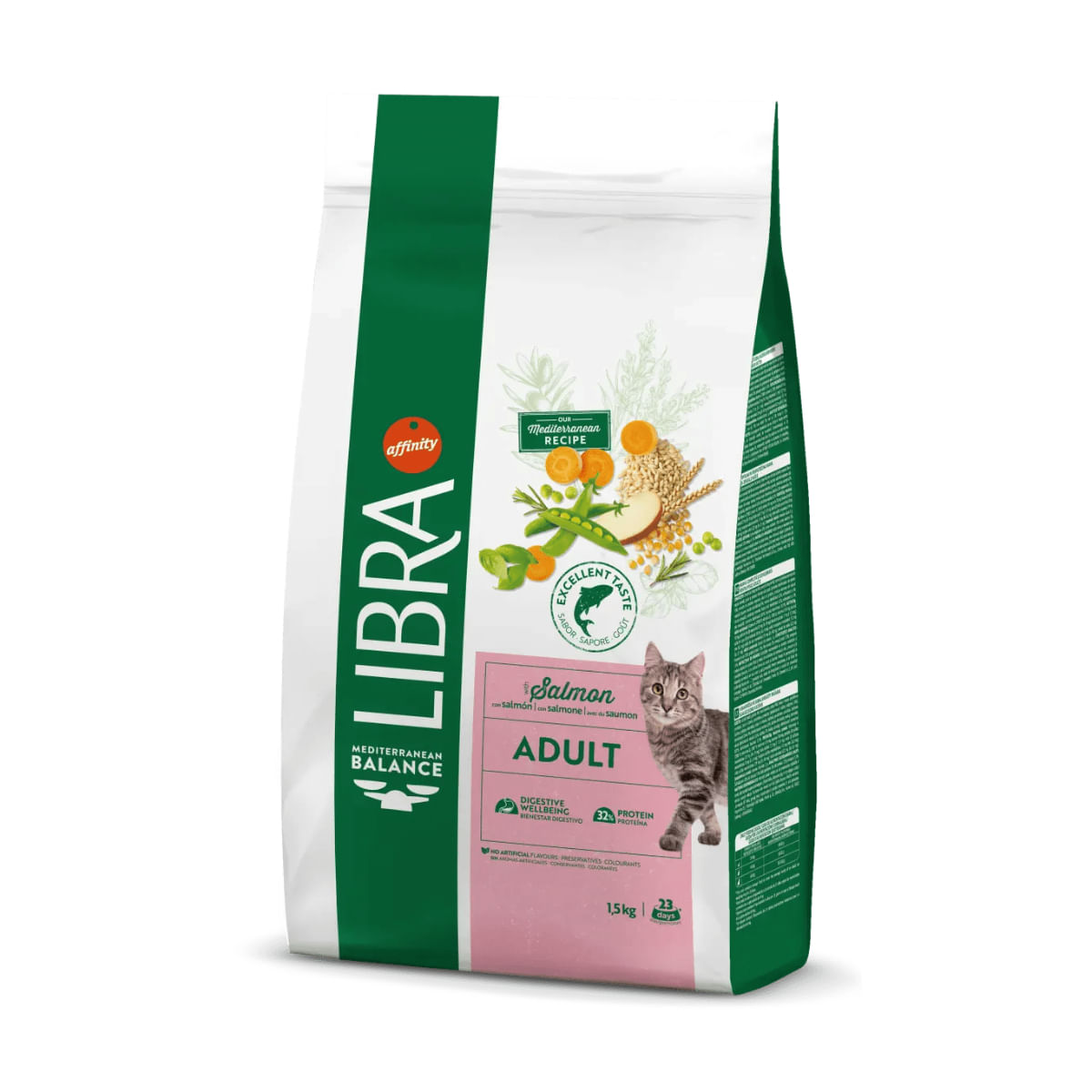 LIBRA Mediterranean Balance, Somon, hrană uscată pisici, 12kg - 2 | YEO