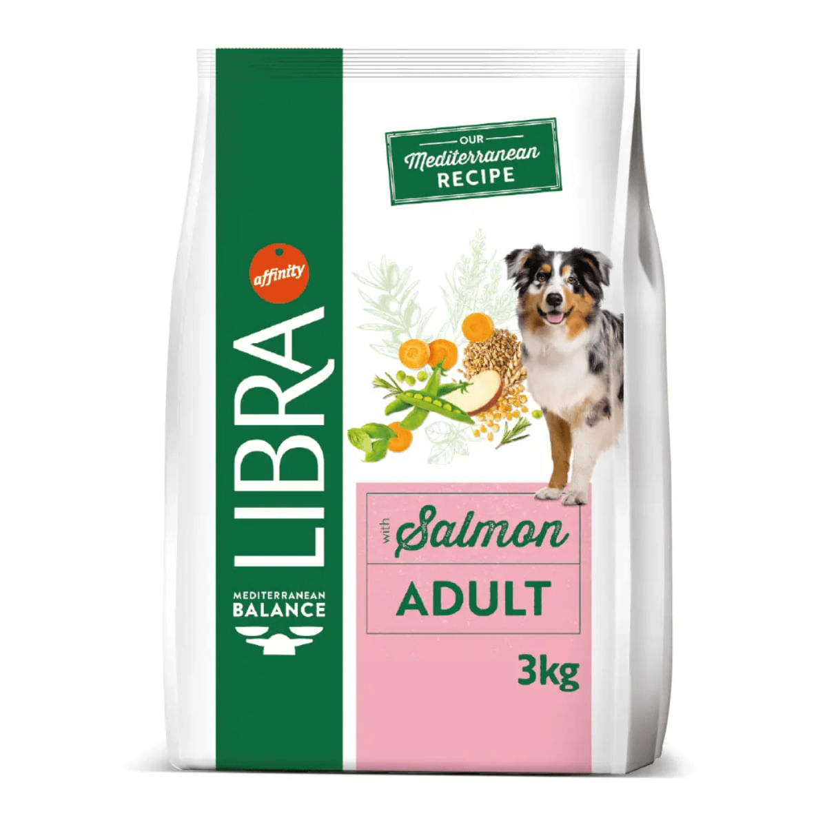 LIBRA Mediterranean Balance, XS-XL, Somon, hrană uscată câini, 14kg