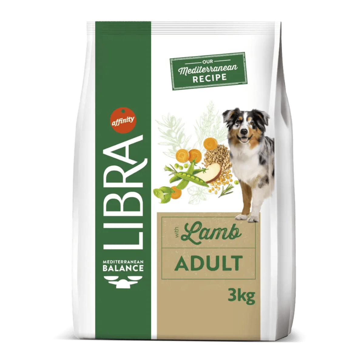 LIBRA Mediterranean Balance XS-XL, Miel, hrană uscată câini, 14kg