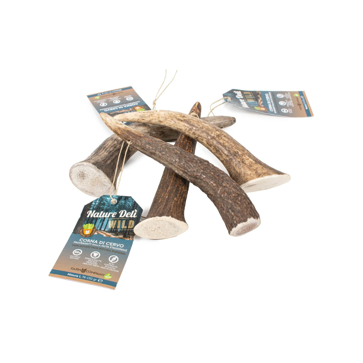 NATUREDELÌ Corn Natural de Caprior, L, recompense câini, 150g - 1 | YEO