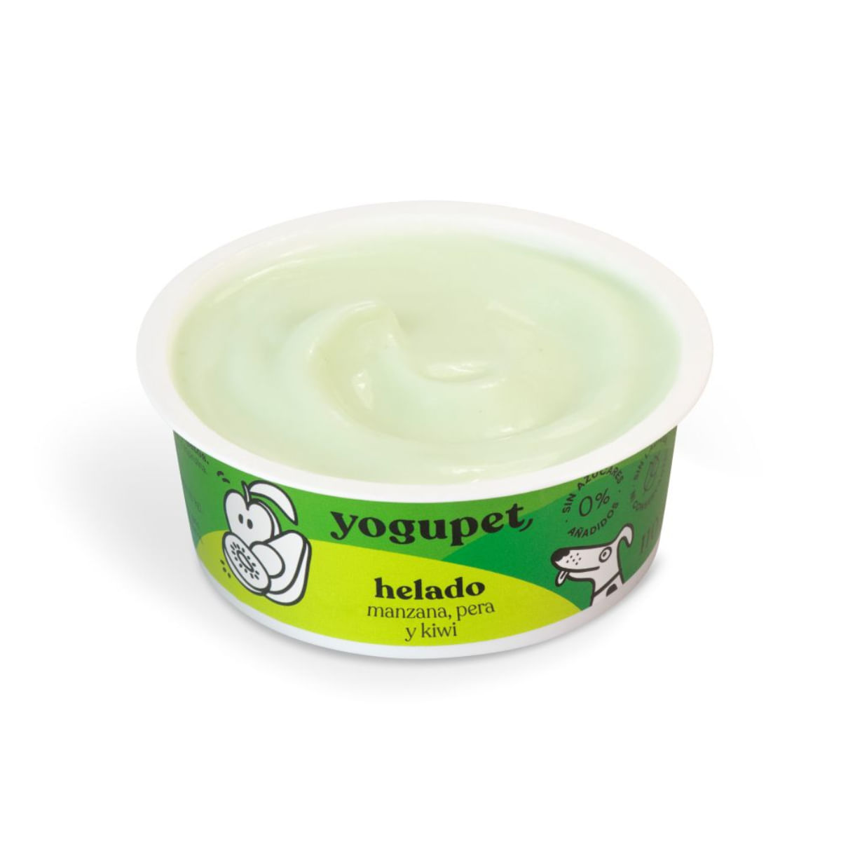 YOGUPET Inghetata cu măr, pară și ikiwi, XS-XL, Fructe, recompense câini, 110g - 2 | YEO