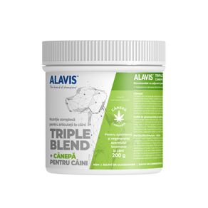 ALAVIS-Triple-Blend-+-CBD-XS-XL-supliment-sistem-articular-sistem-nervos-and-calmante-caini-flacon-200g-1