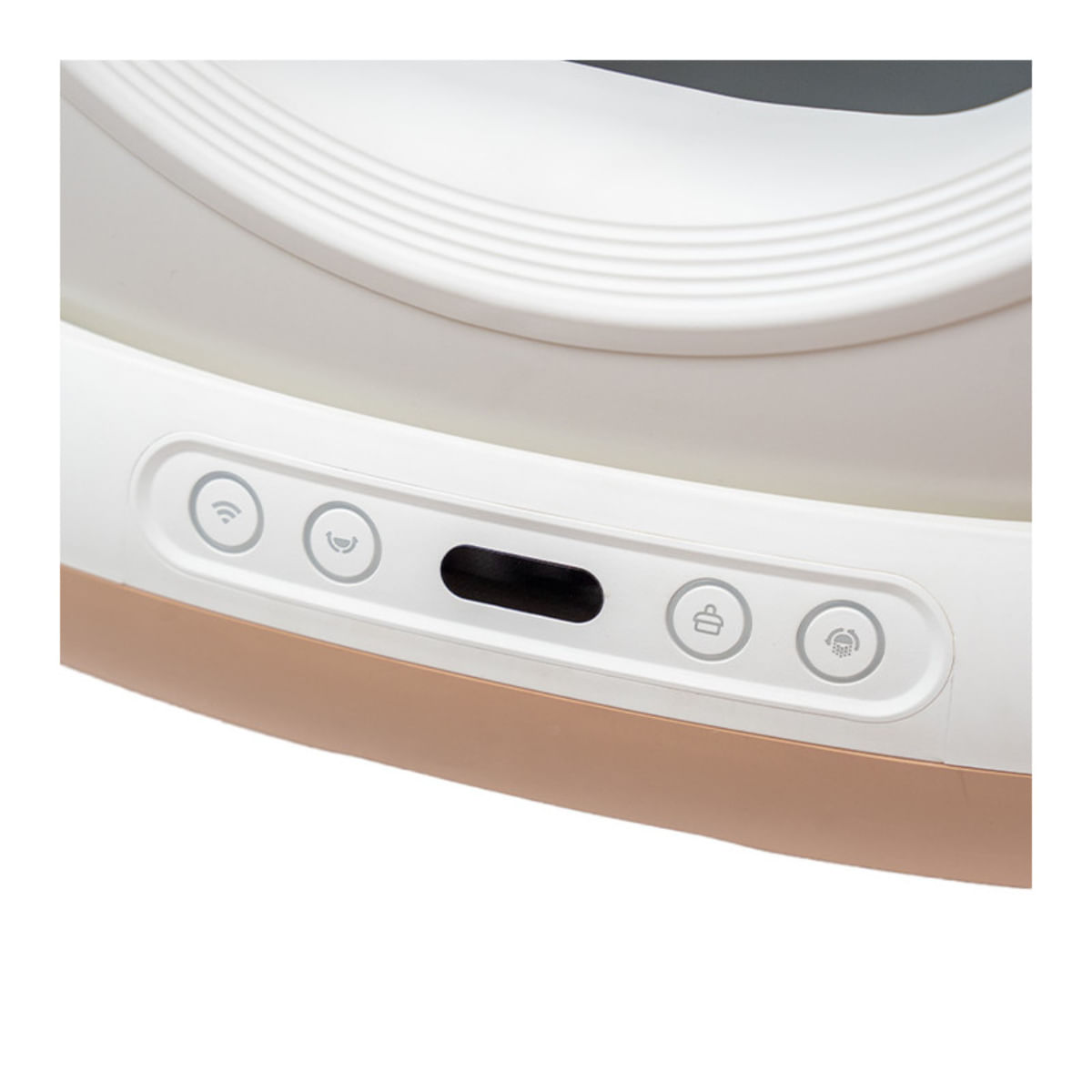 SHAW Smart Pro, litieră automată pisici, cu filtru, auto-curățare, aplicație mobilă, sterilizare UV, alb, 58.2 x 50.2 x 53 cm - 3 | YEO
