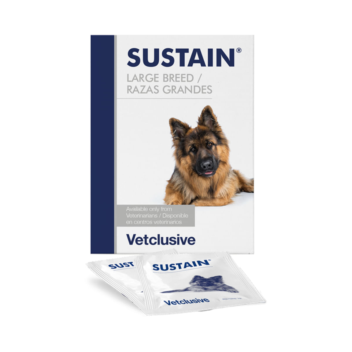 VETPLUS Sustain Large Breed, supliment sistem digestiv & probiotice, sistem imunitar câini, pudră VETPLUS Sustain Large Breed, L-XL, supliment sistem digestiv & probiotice, sistem imunitar câini, plic, 5.4g x 30buc pudră - 1 | YEO