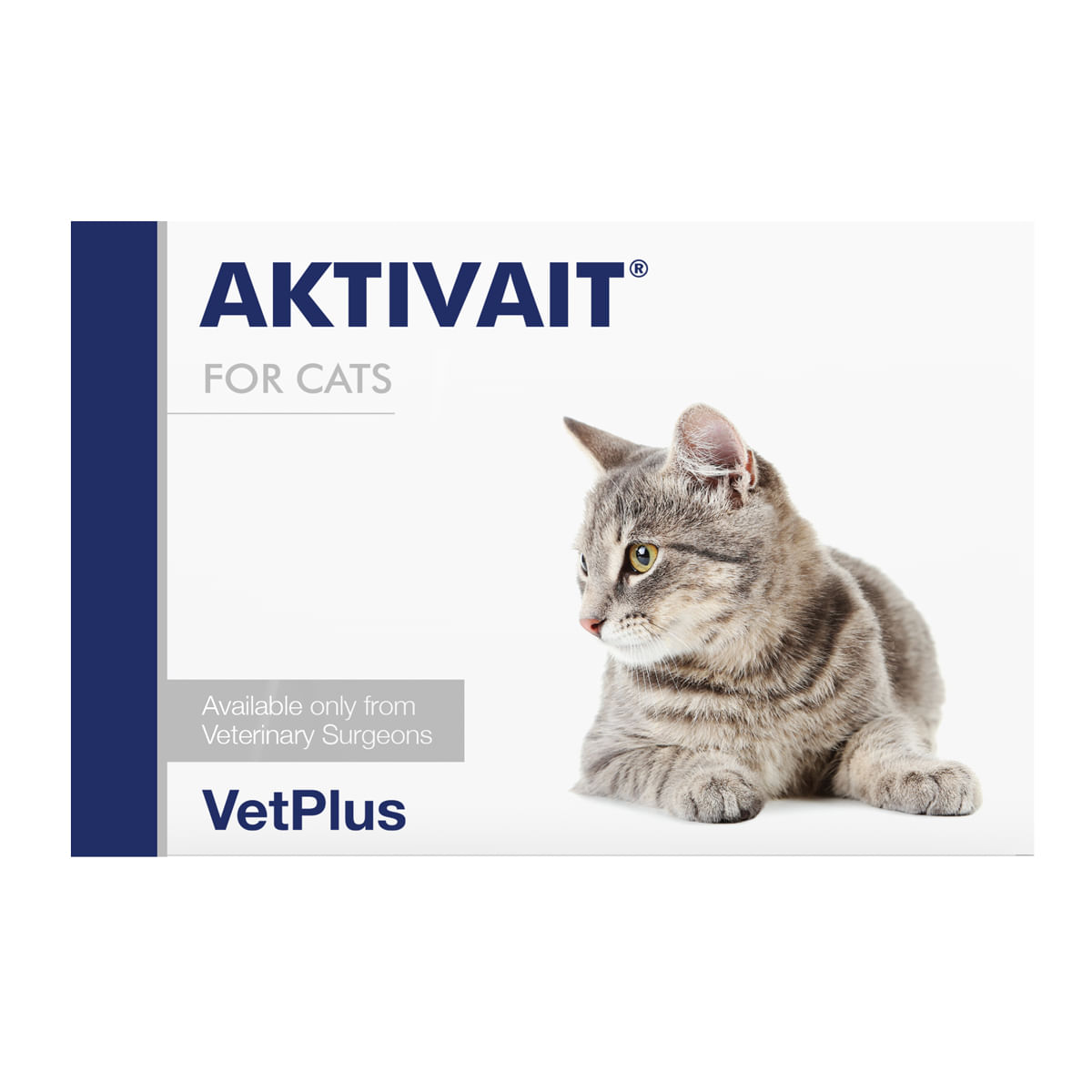 VETPLUS Aktivait, supliment sistem nervos &amp; calmante pisici senior, capsule VETPLUS Aktivait, supliment sistem nervos &amp; calmante pisici senior, cutie, 60 capsule