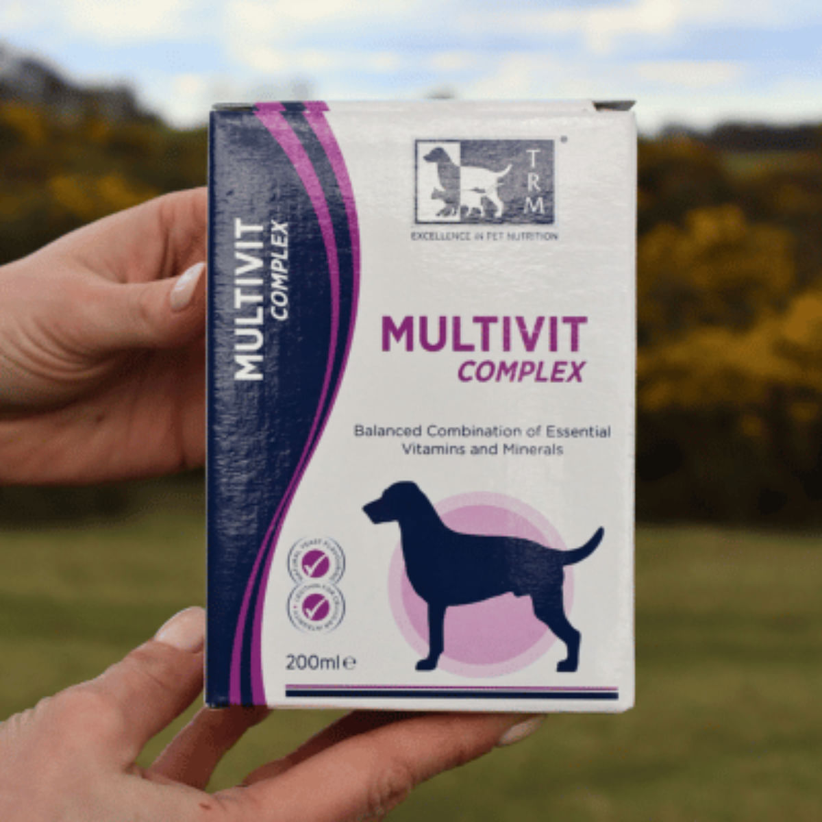 TRM Multivit Complex, multivitamine câini, suspensie orală TRM Multivit Complex, XS-XL, multivitamine câini, flacon, 200ml suspensie orală - 2 | YEO