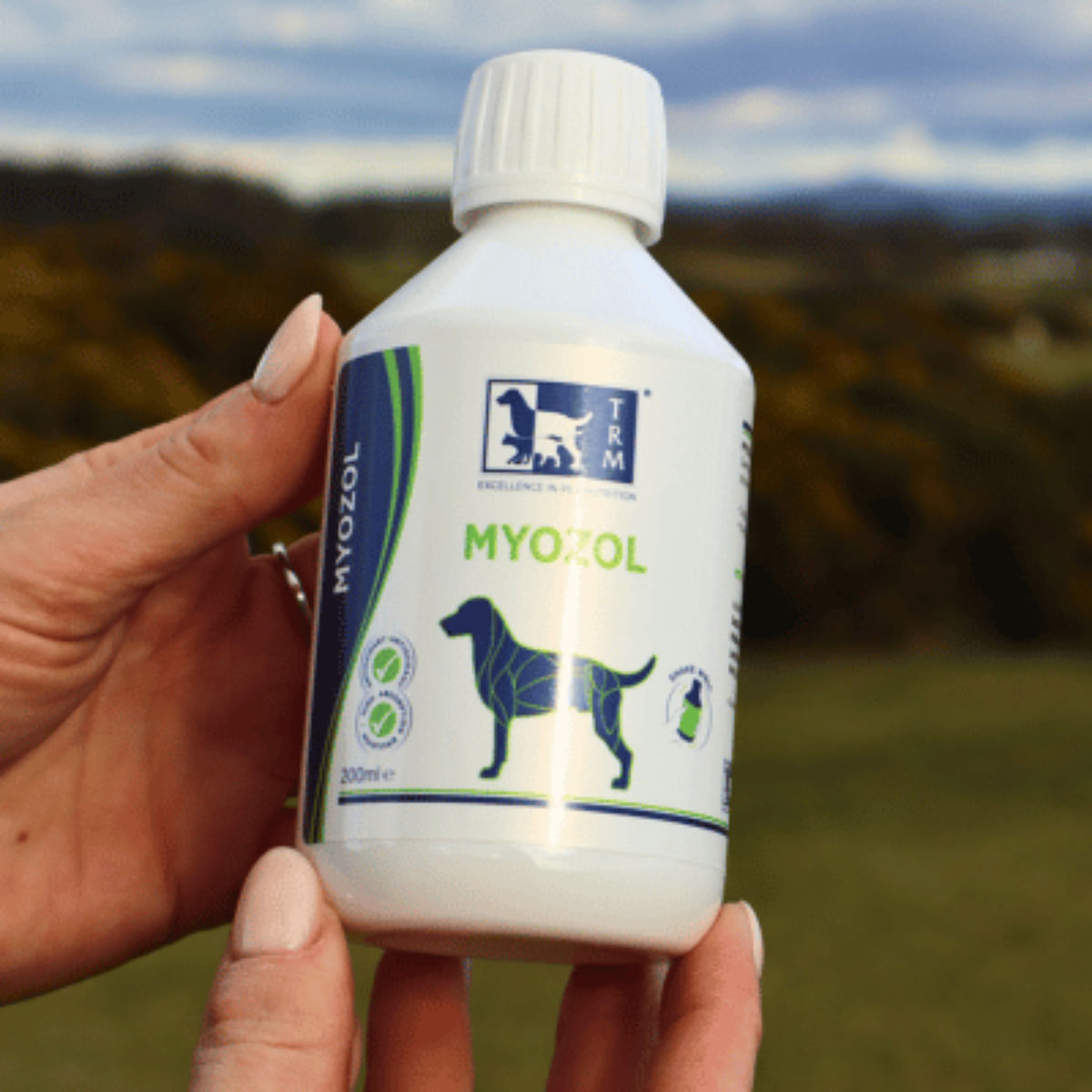 TRM Myozol, multivitamine câini, ulei TRM Myozol, XS-XL, multivitamine câini, flacon, 200ml ulei