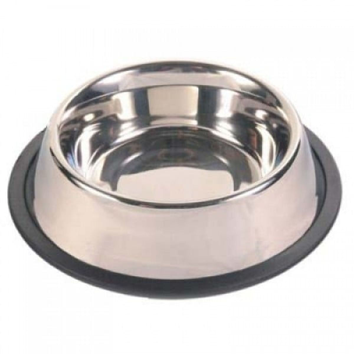 ENJOY, castron câini, rotund, antiderapant, inox, argintiu, M-L(1.8l, ⌀21cm) - 1 | YEO