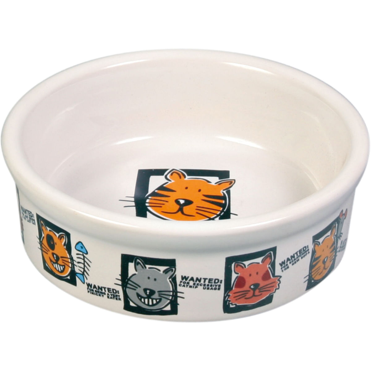 TRIXIE Cat Party, castron pisici, rotund, ceramică, diverse culori, XS-S(0.2l, ⌀12cm) - 2 | YEO