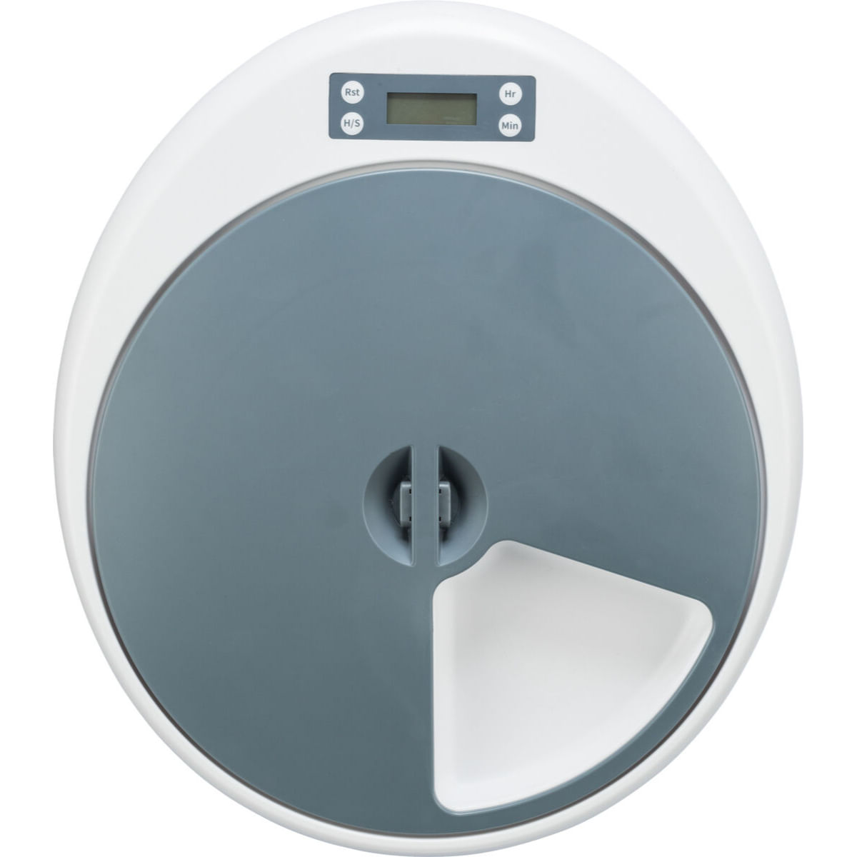 TRIXIE TX5, hrănitor automat câini, 1 bol asimetric, programabil, plastic TRIXIE TX5, hrănitor automat câini și pisici, 1 bol asimetric, programabil, plastic, alb și gri, XS(1.25l, 33x5cm)