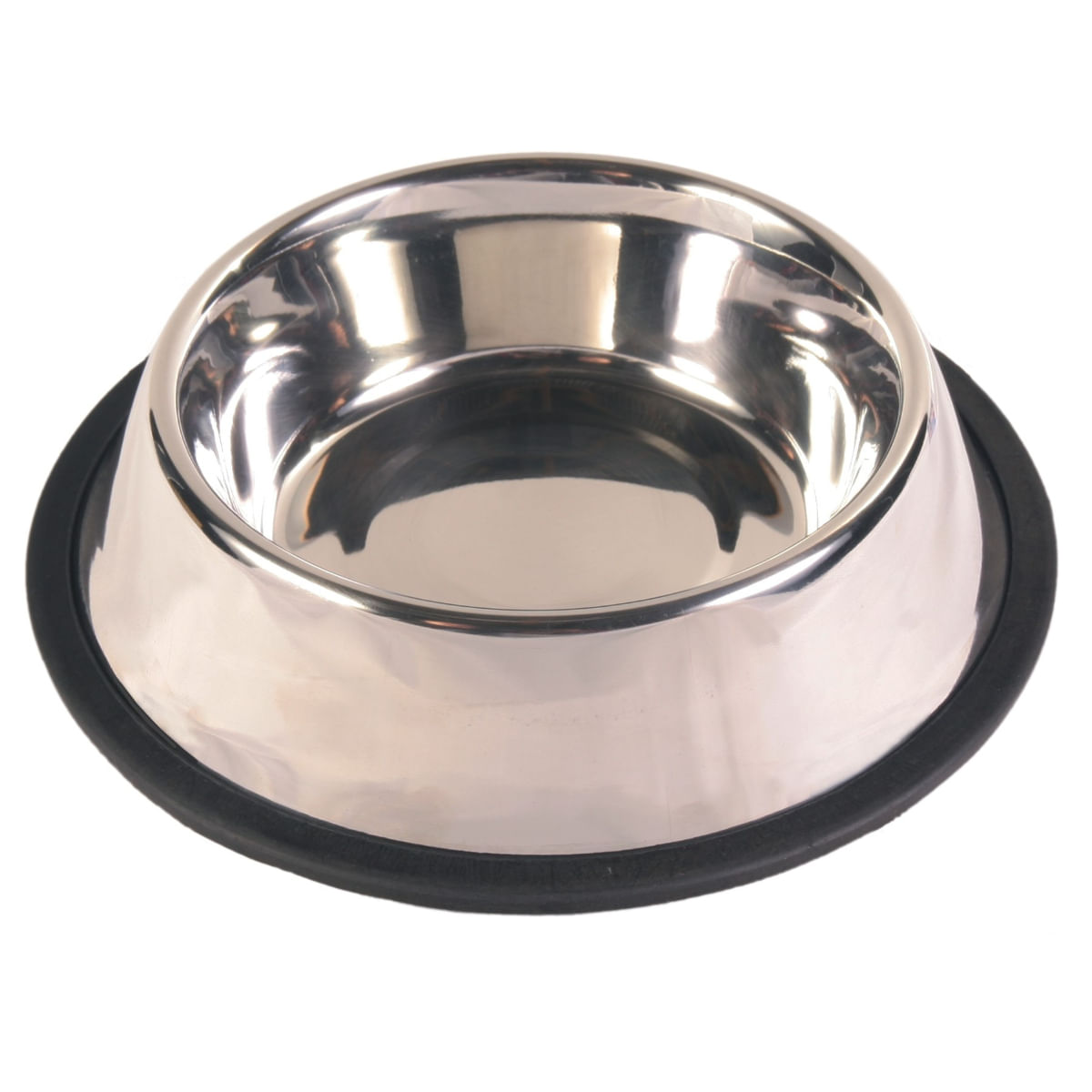TRIXIE, castron câini, rotund, antiderapant, inox, argintiu, S-M(0.7l, ⌀21cm) - 1 | YEO