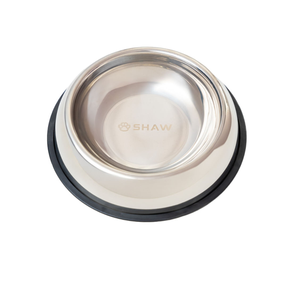 SHAW, castron câini, rotund, antiderapant, inox, argintiu, S-L(⌀26cm) - 2 | YEO