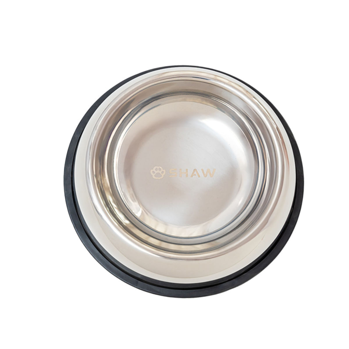 SHAW, castron câini, rotund, antiderapant, inox, argintiu, S-L(⌀26cm) - 3 | YEO