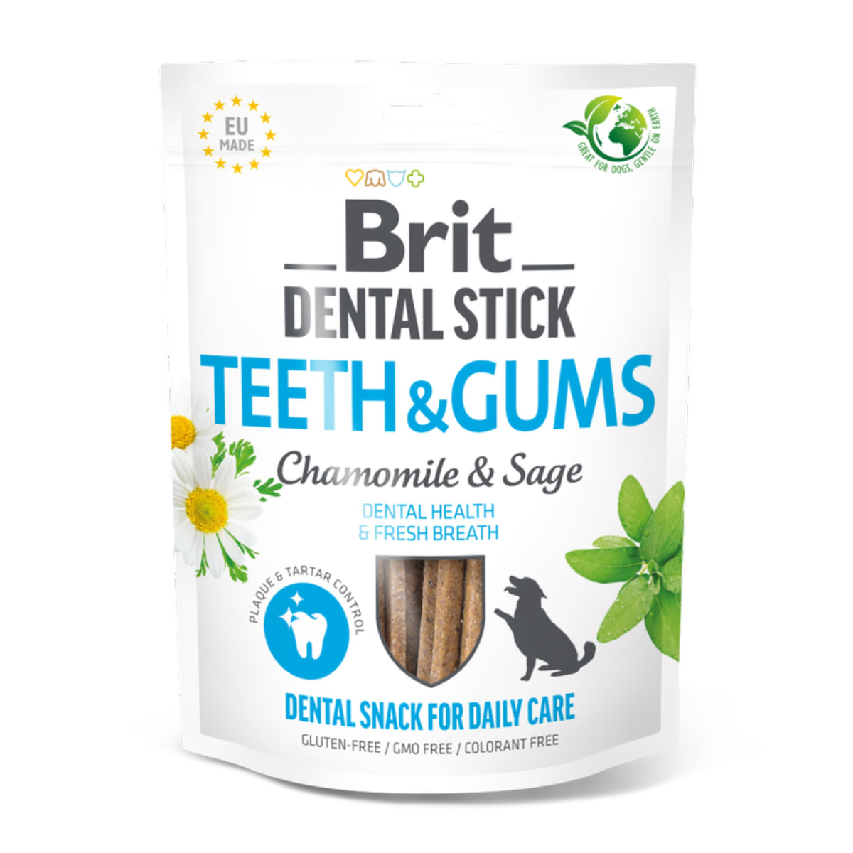 BRIT Care Mini Fresh Breath, XS-S, punguță recompense funcționale câini, sensibilități dentare, 120g