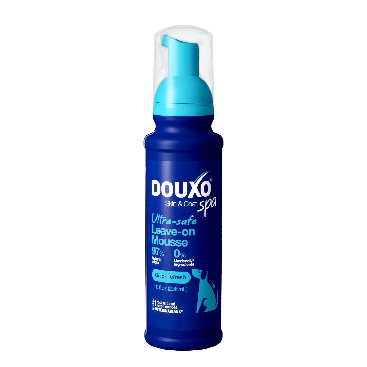 DOUXO SPA Quick Refresh Mousse, șampon spumă câini, fără clătire, hidratantă, Vanilie și Nucă de cocos, flacon, 150ml - 1 | YEO