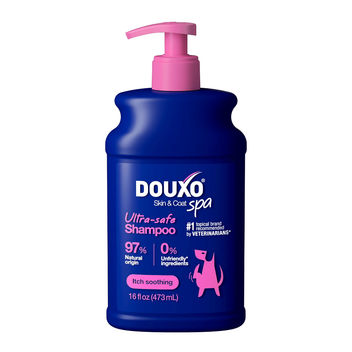 DOUXO SPA Itch Soothing, șampon câini, anti-mâncărime, calmant, Vanilie și Nucă de cocos, flacon, 250ml - 1 | YEO