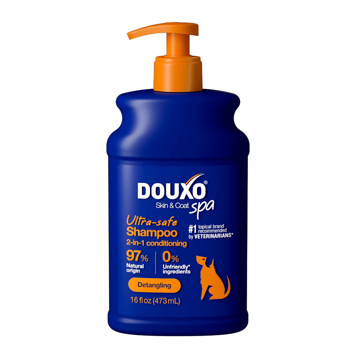 DOUXO SPA Shampoo 2 in 1 Conditioning, șampon și balsam 2în1 câini, descâlcirea blănii, Vanilie și Nucă de cocos, flacon, 250ml - 1 | YEO