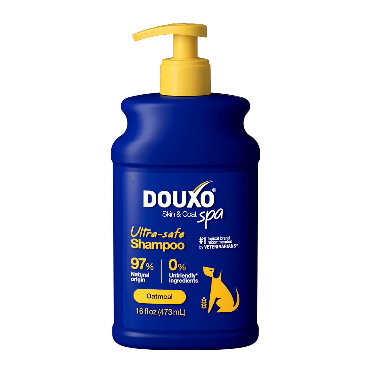 DOUXO SPA Hydrating Oatmeal, șampon câini, hidratant, Vanilie și Nucă de cocos, flacon, 250ml - 1 | YEO