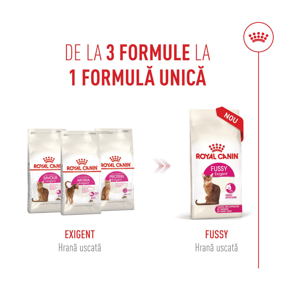 ROYAL CANIN Feline Health Nutrition Fussy, hrană uscată pisici, apetit capricios, 400g