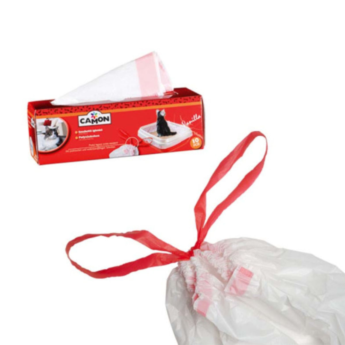 CAMON, pungi litieră pisici, 50x40x20 cm, 10buc - 1 | YEO