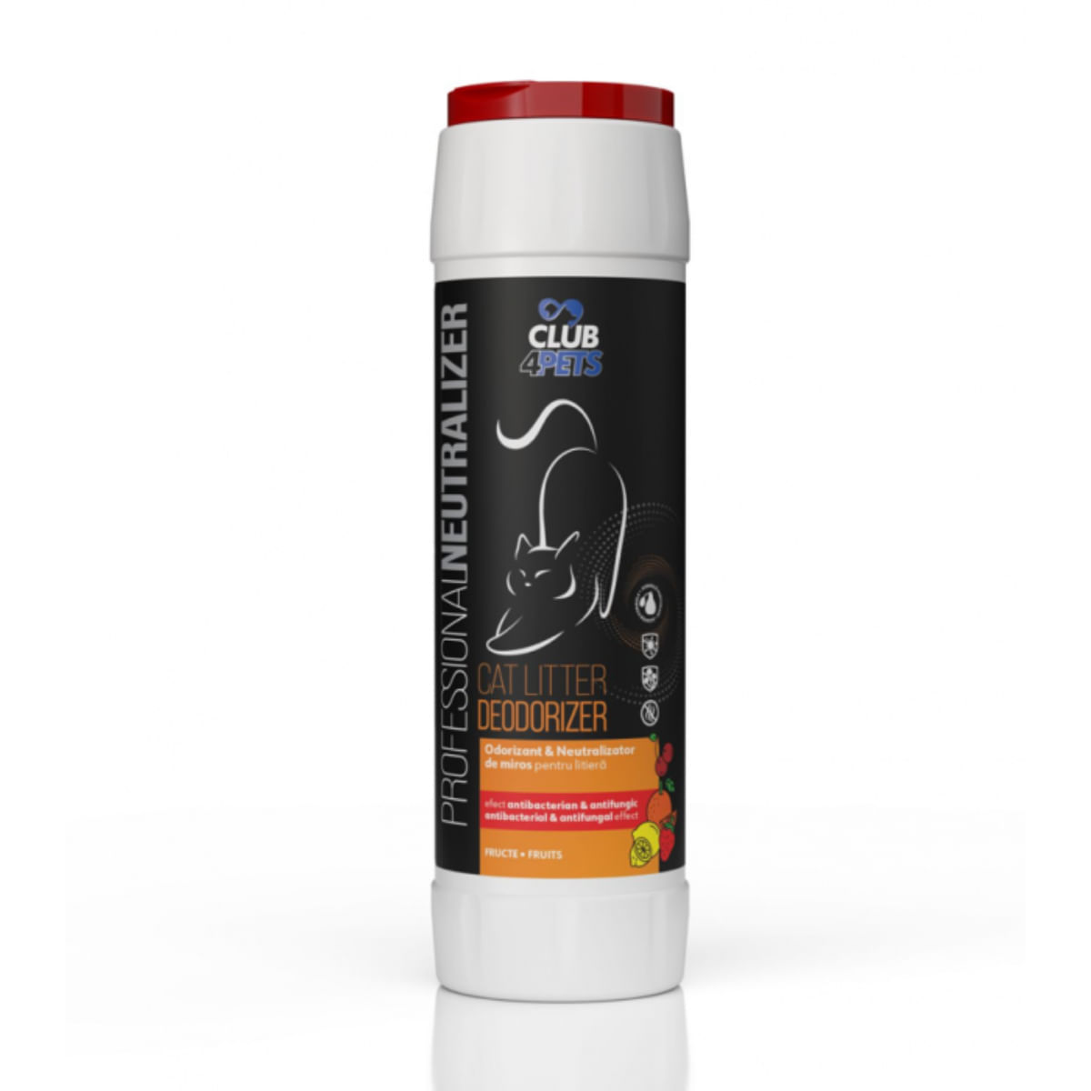 CLUB 4 PETS, odorizant litieră pisici, Fructe, 500g - 1 | YEO