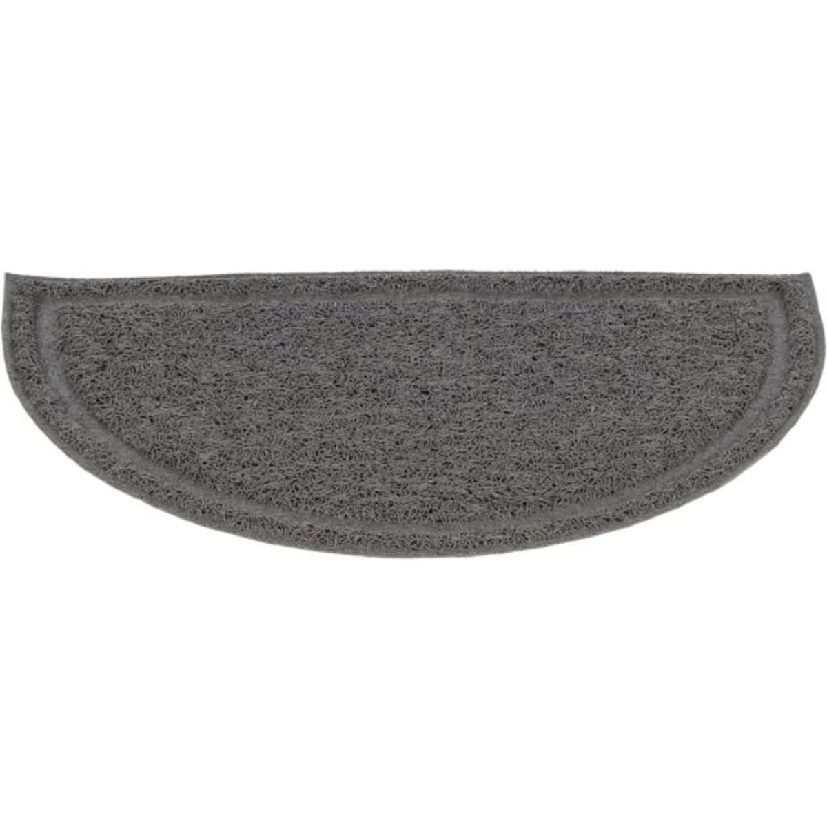 TRIXIE Non-slip, covoraș litieră semicircular pisici, antracit, 59x35 cm - 2 | YEO